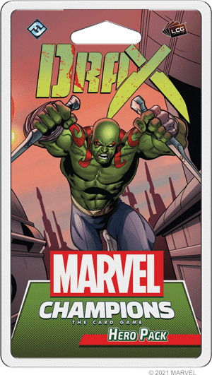 Marvel Champions LCG Drax Hero Character Pack MC19 image 0